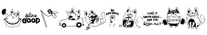 DB Check Meowt Font OTHER CHARS