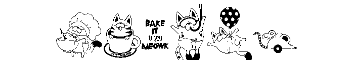 DB Check Meowt Font OTHER CHARS