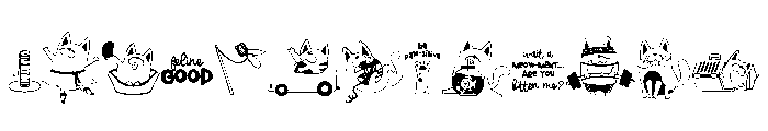 DB Check Meowt Font LOWERCASE