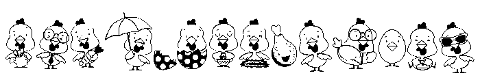 DB Chicken Nuggets FONT