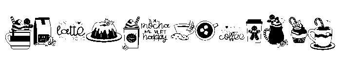 DB Coffee Shop Holidays FONT