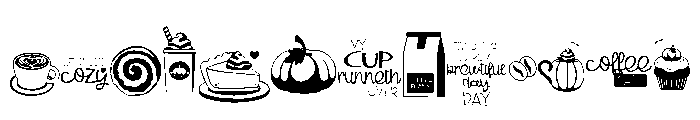 DB Coffee Shop Font UPPERCASE