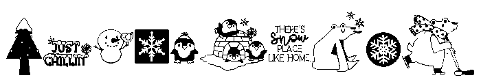 DB Cozie Cuties Font OTHER CHARS