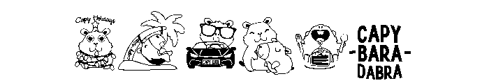 DB Cutie Capybara Font OTHER CHARS