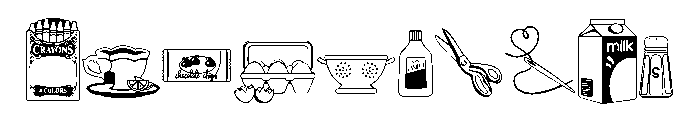 DB Dainty Domestic Font OTHER CHARS