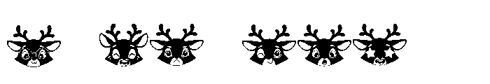 DB Deer-ly Emoticons Font OTHER CHARS