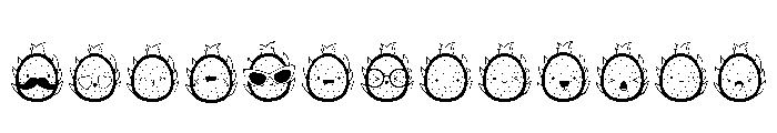 DB Dragon Fruit Emojis FONT