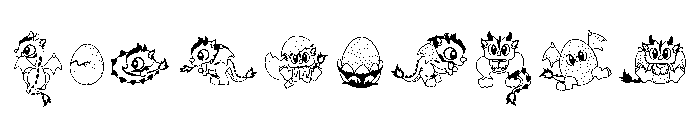 DB Dragon Fruit Font OTHER CHARS