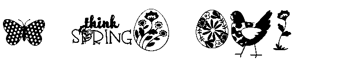 DB Efflorescence Font OTHER CHARS