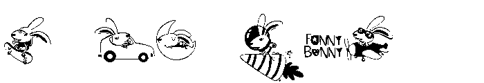DB Funny Bunny Font OTHER CHARS