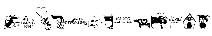 DB Furever Pups FONT