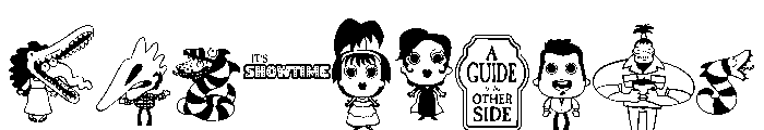 DB Gothic Tea Party Guests Font OTHER CHARS