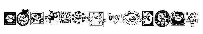 DB Halloween Brigade FONT