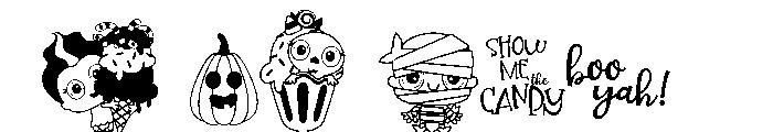 DB Halloween Sweeties Font OTHER CHARS