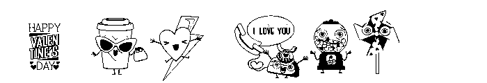 DB Heartbeat Gang Font OTHER CHARS
