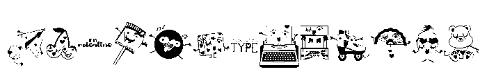 DB Heartbeat Gang Font UPPERCASE