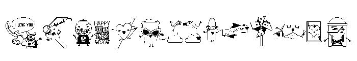 DB Heartbeat Gang FONT