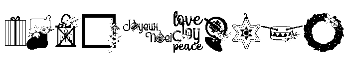 DB Herald Angels Cheer Font OTHER CHARS