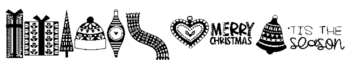 DB Holiday Cheer Font OTHER CHARS