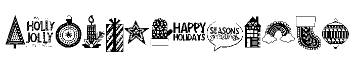 DB Holiday Cheer FONT