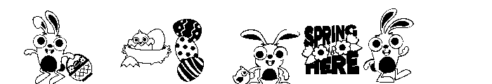 DB Hop To It Font OTHER CHARS