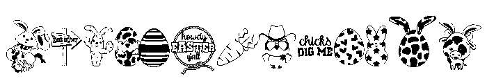 DB Howdy Easter FONT