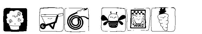 DB Iconic Garden Font OTHER CHARS
