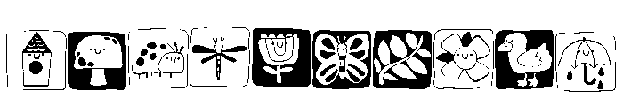 DB Iconic Spring Font OTHER CHARS