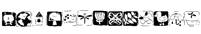 DB Iconic Spring Font UPPERCASE