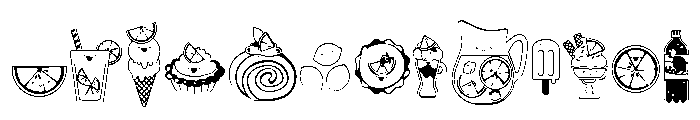 DB Lemon Meringue Font LOWERCASE