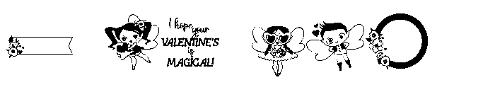 DB Love Fairies Font OTHER CHARS