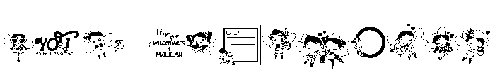 DB Love Fairies FONT