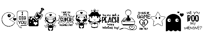 DB Love Games Too Font LOWERCASE