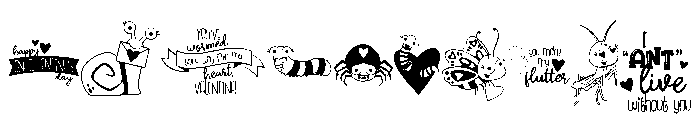 DB Lovebugs Font OTHER CHARS
