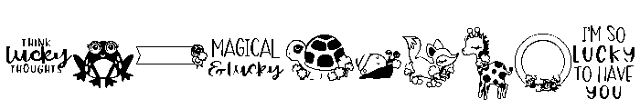 DB Lucky Girl Friends Font OTHER CHARS
