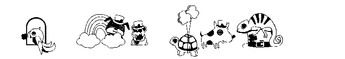 DB Lucky Pets Font OTHER CHARS