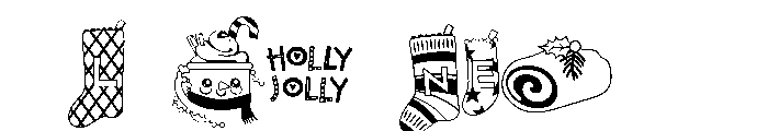 DB Make It Merry Too Font OTHER CHARS