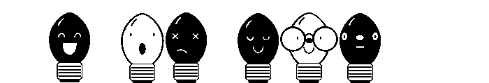 DB Merry Emoji Bright Font OTHER CHARS