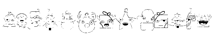 DB Merry Monster Holidays FONT