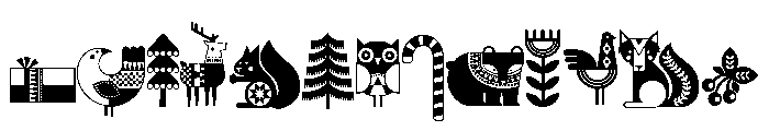 DB Modern Christmas FONT