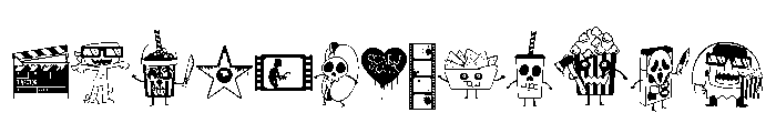DB Movie Night Scary FONT