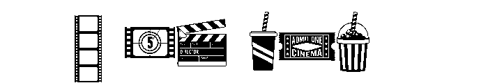 DB Movie Night Font OTHER CHARS