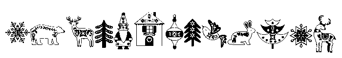 DB Nordic Noel FONT