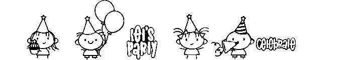DB Pippins Party Font OTHER CHARS