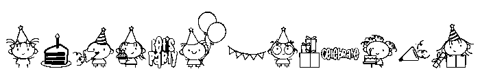 DB Pippins Party FONT