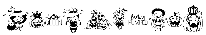 DB Pumpkin Peeps Font OTHER CHARS