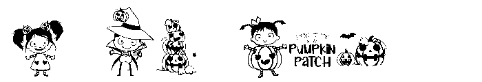 DB Pumpkin Peeps Font OTHER CHARS