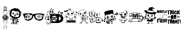 DB Retro Halloween Too FONT