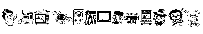DB Retro Halloween FONT