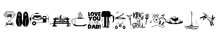 DB Seize the Day Dad Font UPPERCASE